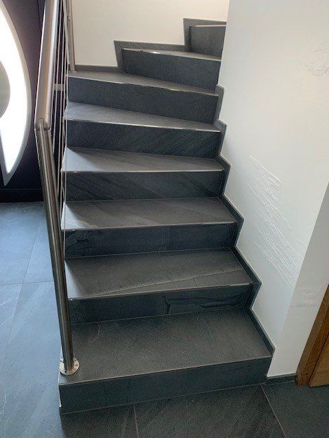 Pose d'escaliers Saillon
