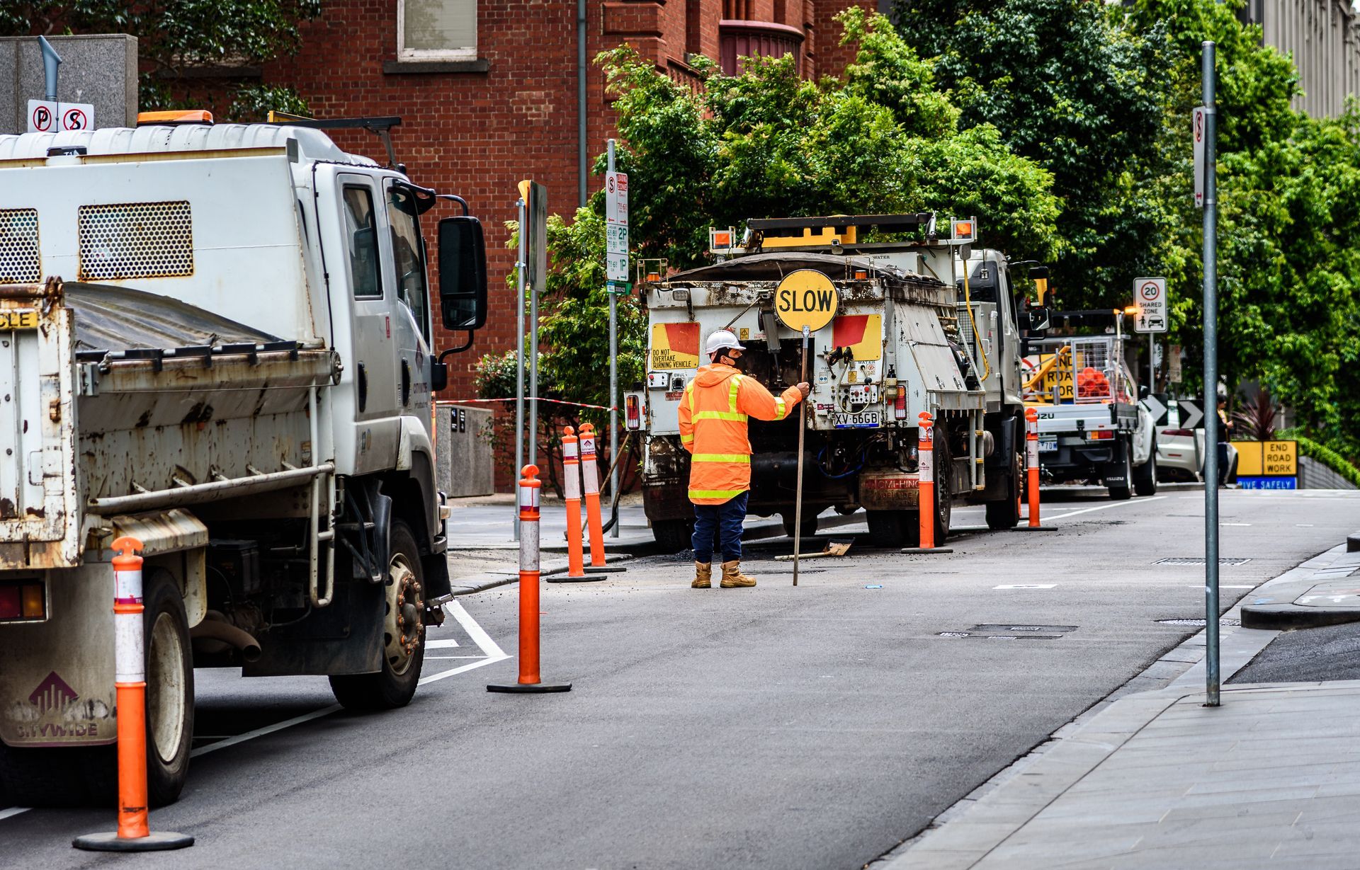 high school parking lot