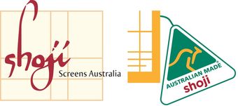 Shoji Screens Made in Australia -logo