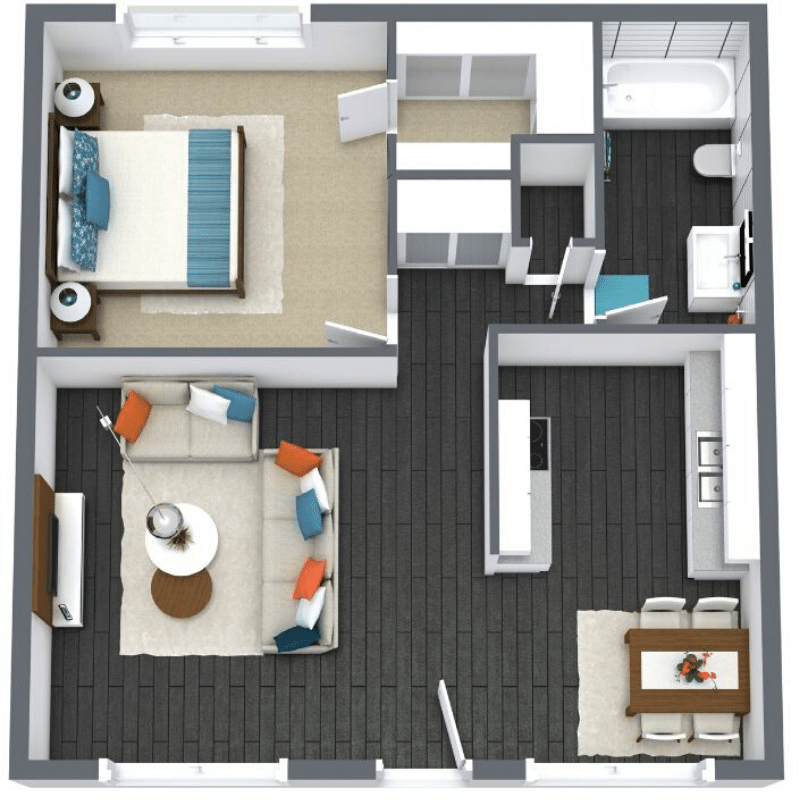 1 Bed | 1 Bath