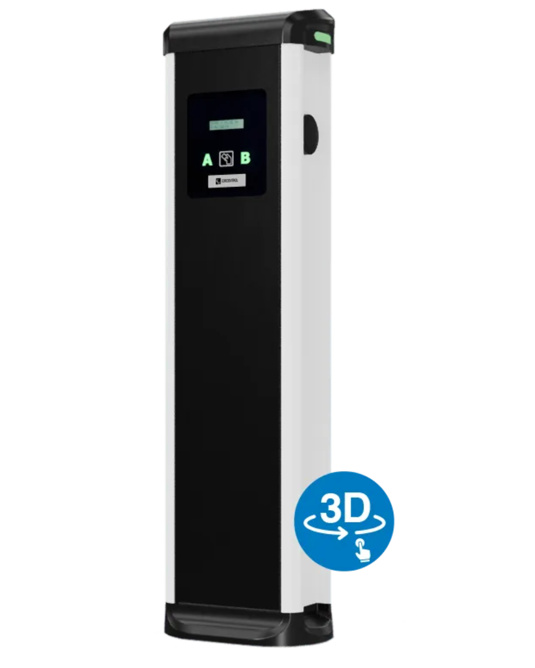 Un dispositivo en blanco y negro que dice Circontrol.