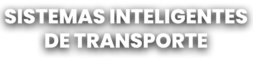 Un cartel blanco que dice sistemas de transporte inteligentes.