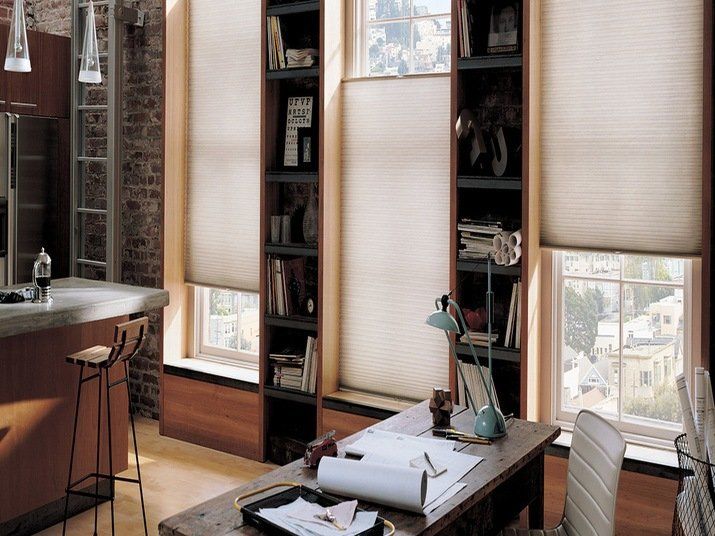 Choosing Window Coverings Near Georgetown, Texas (TX) like Home Office Custom Shades for Design and Style
