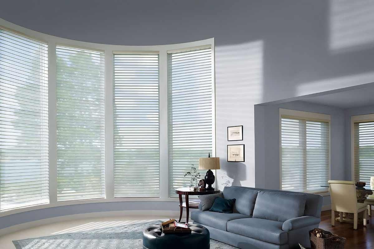 Hunter Douglas Silhouette® Sheer Shades window shadings window shades light enhancing near Austin, Texas (TX)