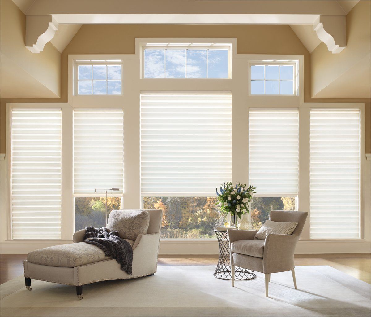 making homes more efficient for the winter months in Austin, TX with shades like Solera