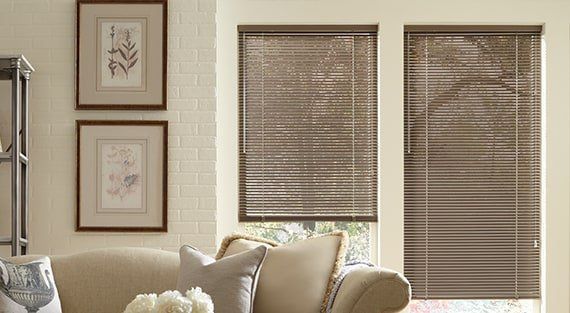 Hunter Douglas Modern Precious Metals® Aluminum Blinds, Metal Blinds, Window blinds near New Braunfels, Texas (TX)