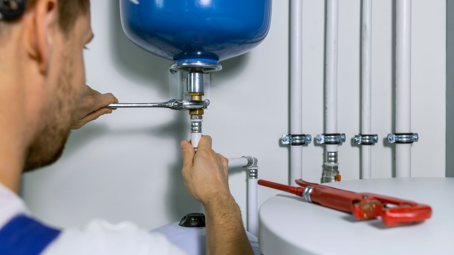 how to install water heater expansion tank