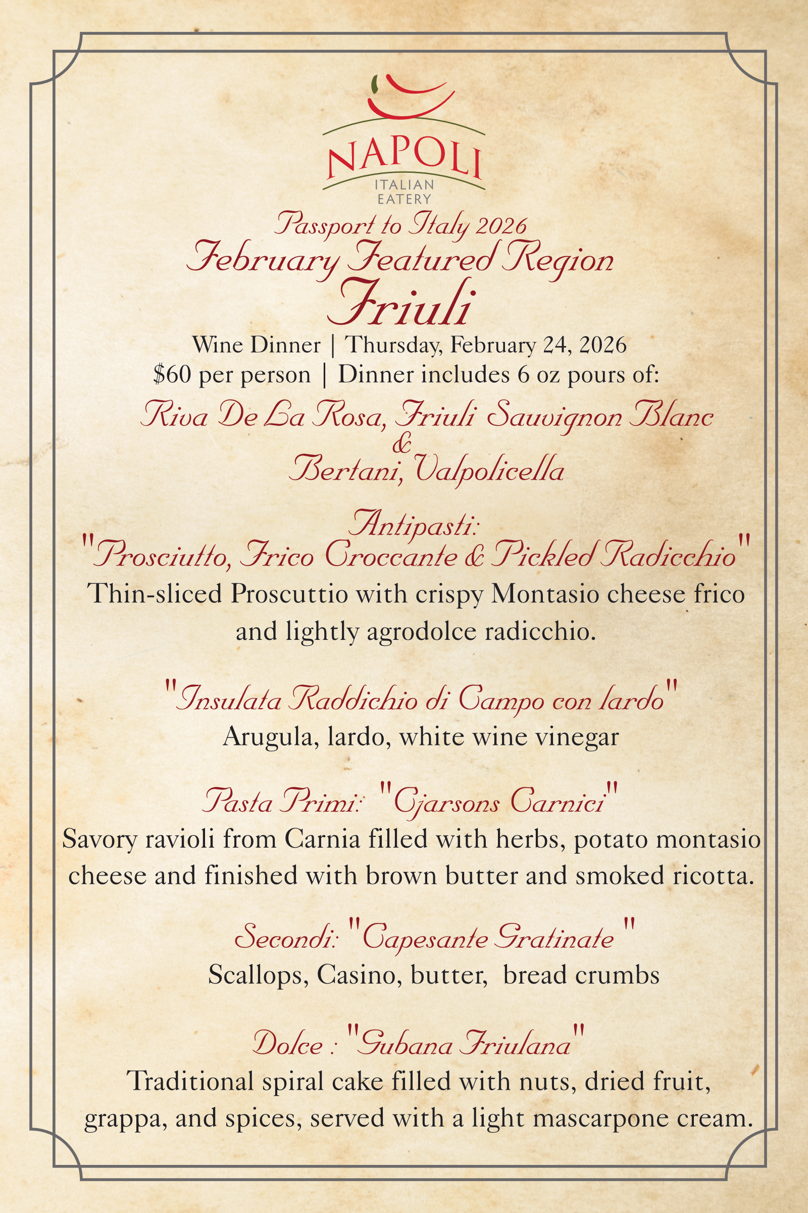 Featured Region — Wichita, KS — Napoli Italian Eatery