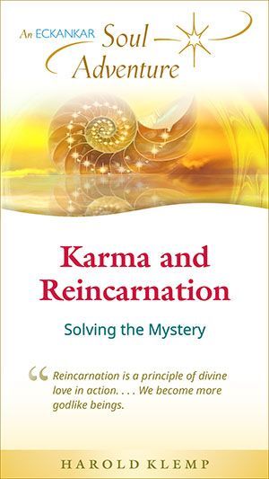 A book titled karma and reincarnation solving the mystery