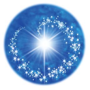 A man and a woman are standing in front of a bright light.