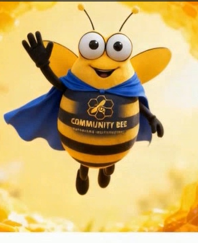 Person looking at a vendor booth with a shirt hanging outside. Flowers and people in the background on a sunny day.