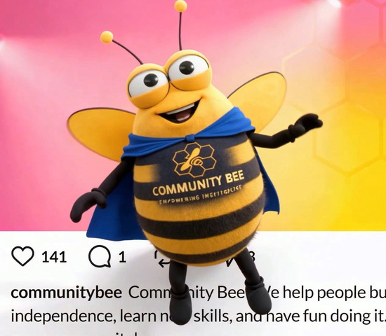 Woman smiling, taking a selfie with a man wearing sunglasses outdoors on a sunny day.