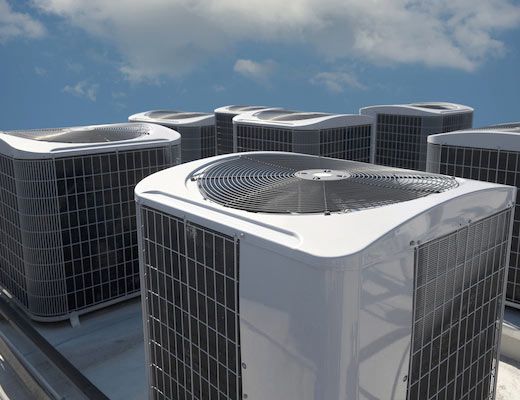 HVAC System in Rooftop — Fresno, CA — Art Douglas Plumbing Inc.