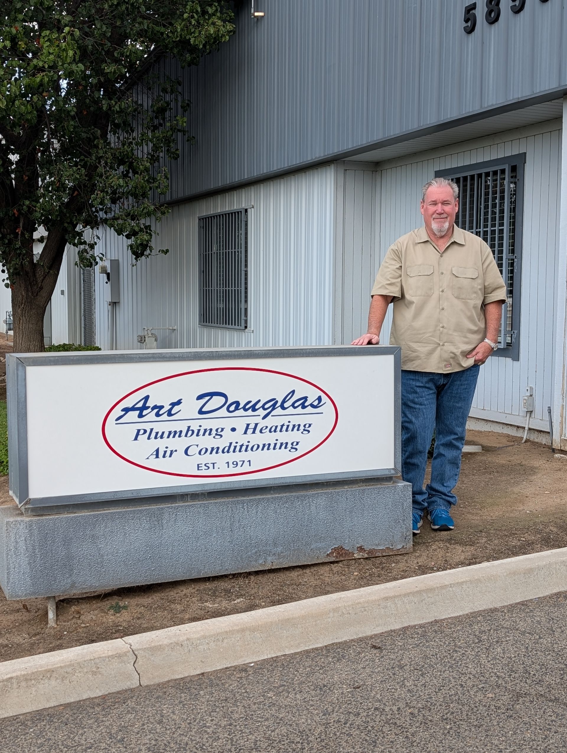 Doug Biggerstaff -  Owner of Art Douglas Plumbing - Fresno's master plumber with nearly 40 years of experience.