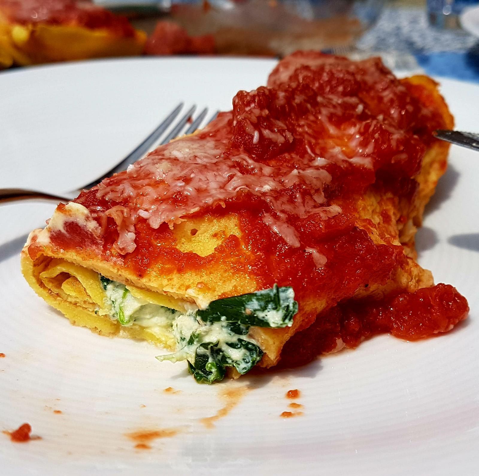 crespelle vegetariano