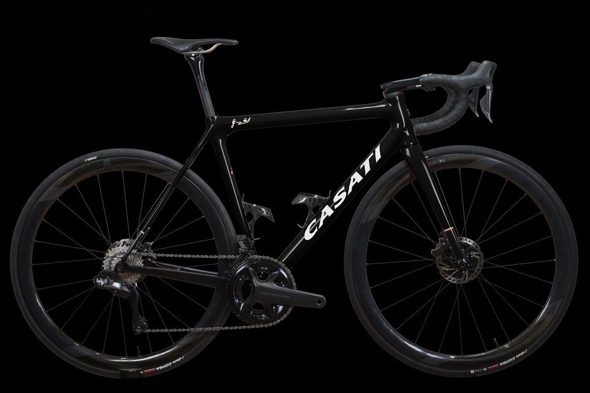 Rennrad Casati Race schwarz