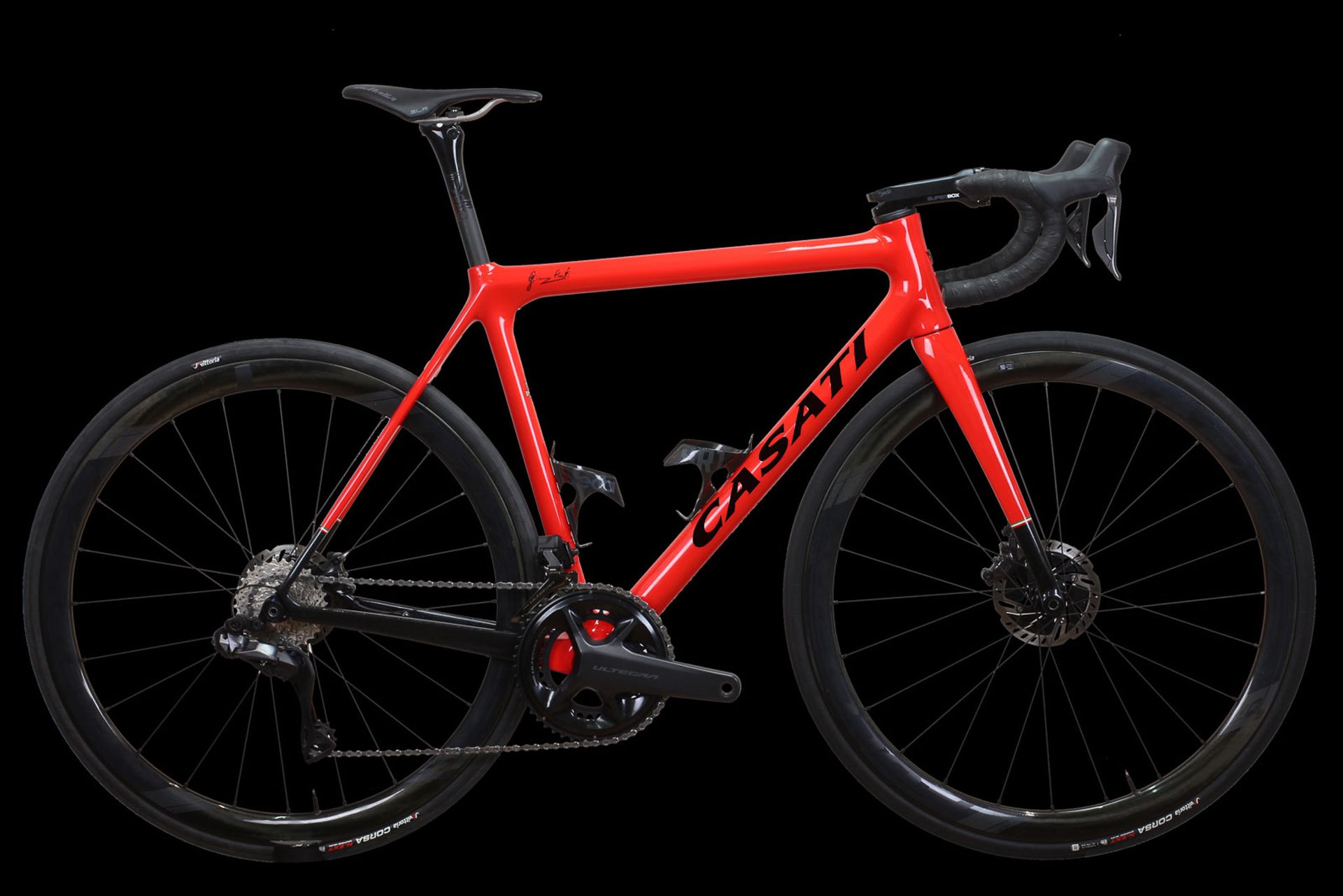 Rennrad Casati Aero rosso