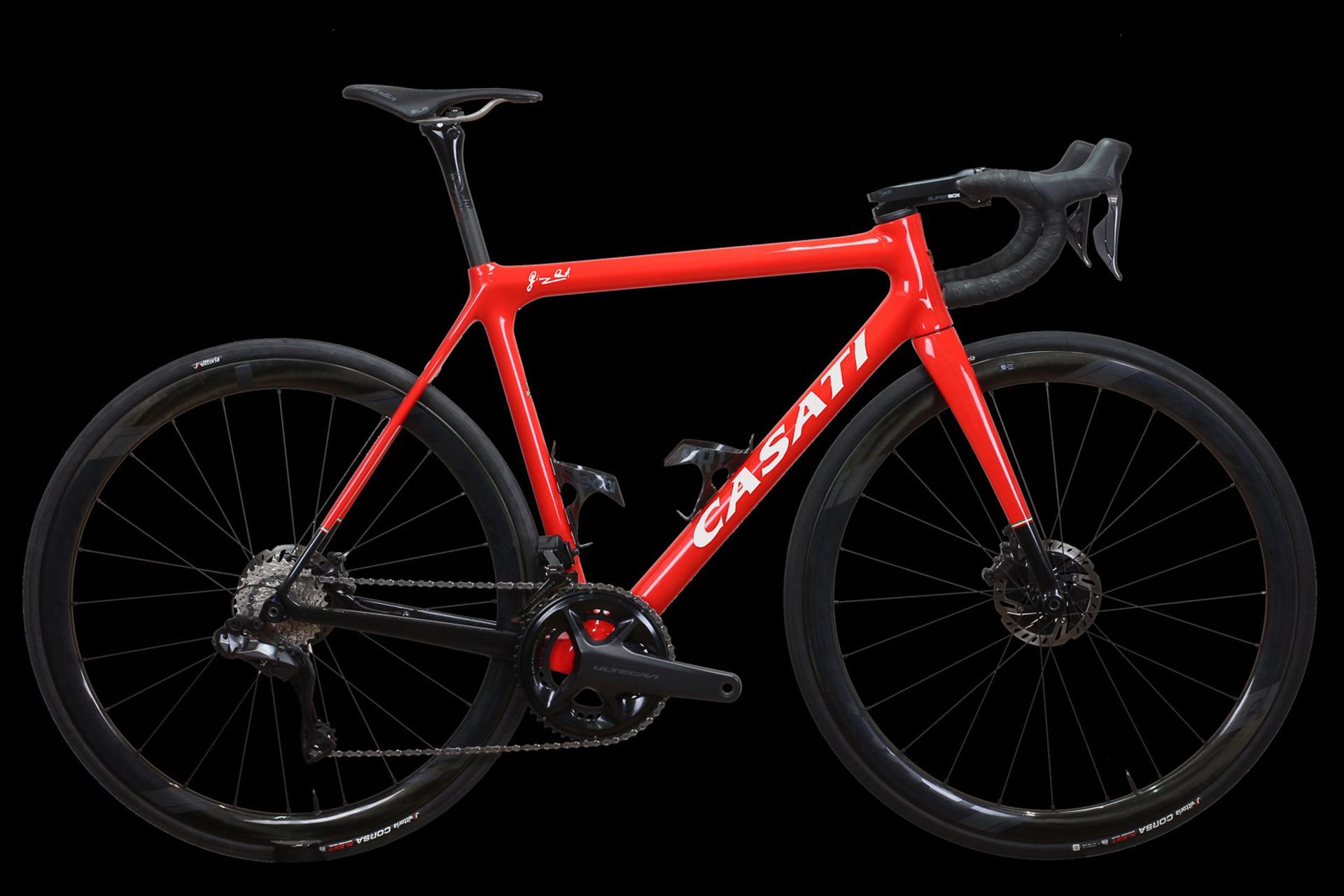 Rennrad Casati Aero rosso