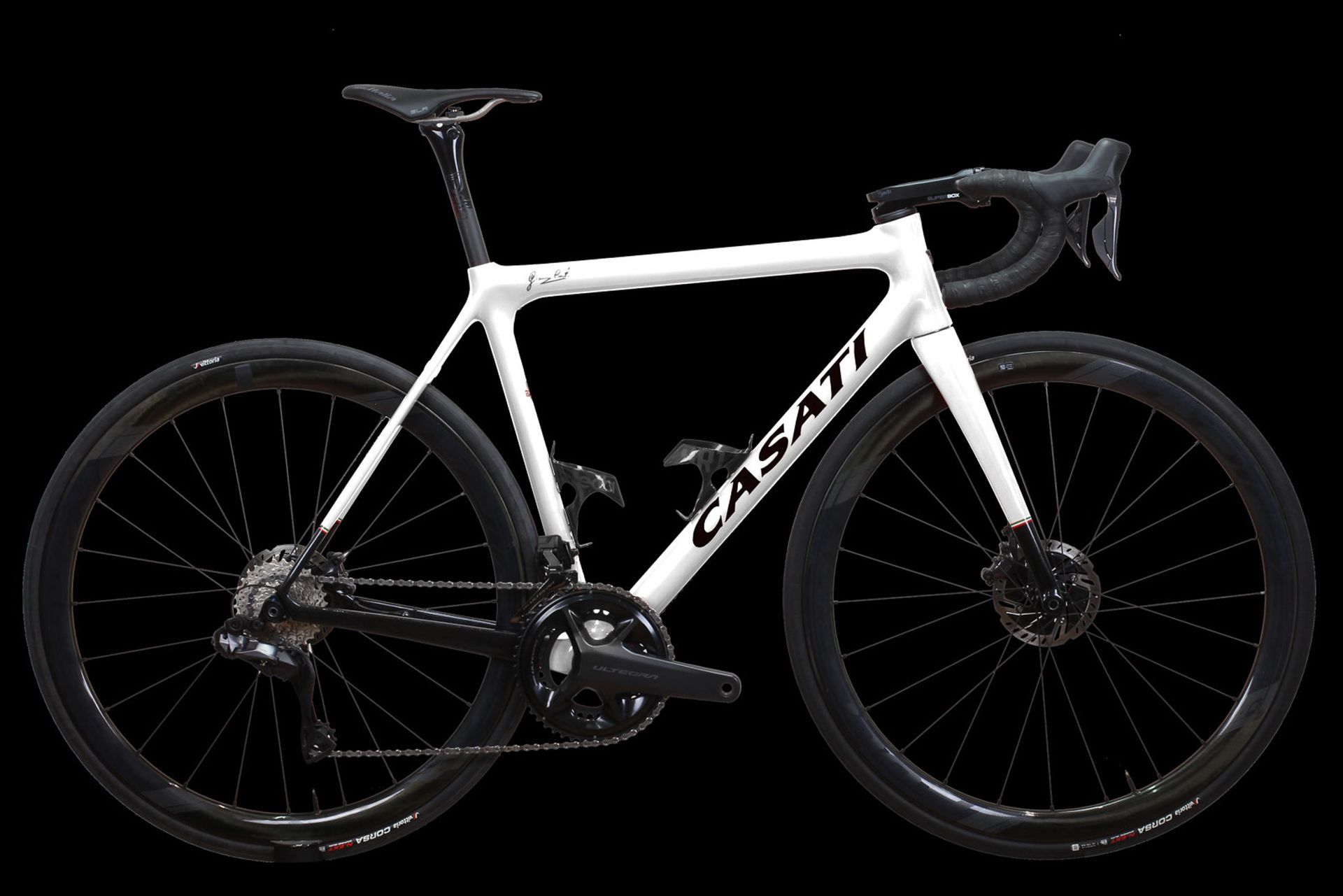 Rennrad Casati Aero perlweiß