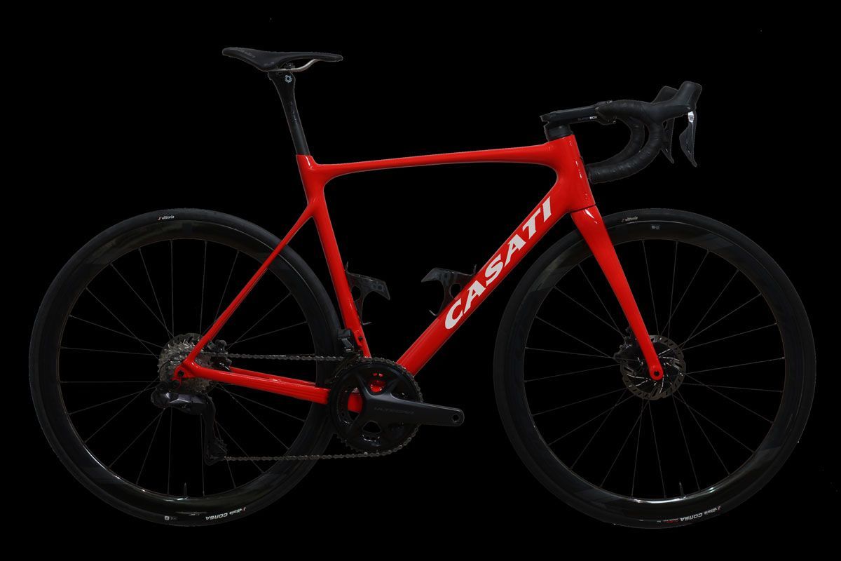 road bicycle Casati Aero rosso white