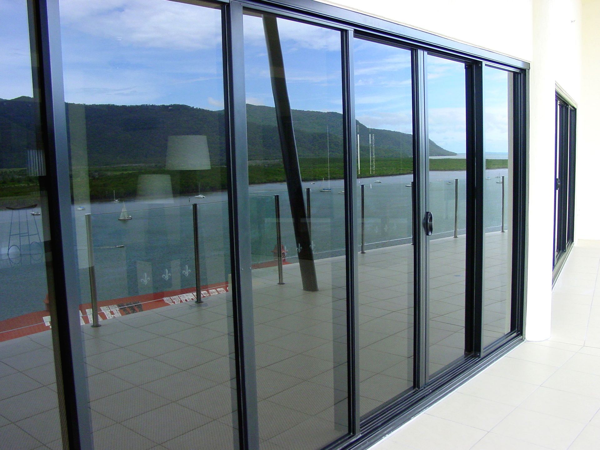 Newly Installed Sliding Door