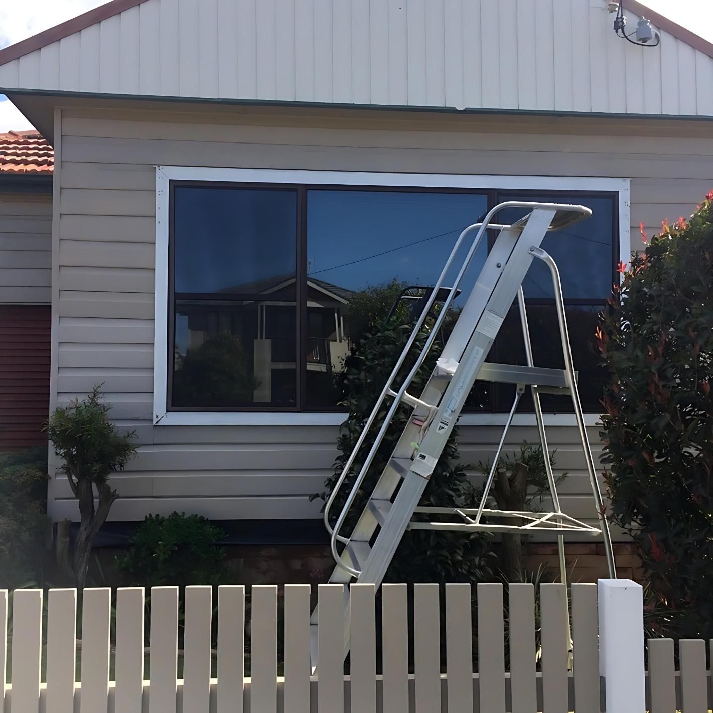 A House With a Ladder in Front of It — Cessnock Glass in Hunter Valley, NSW