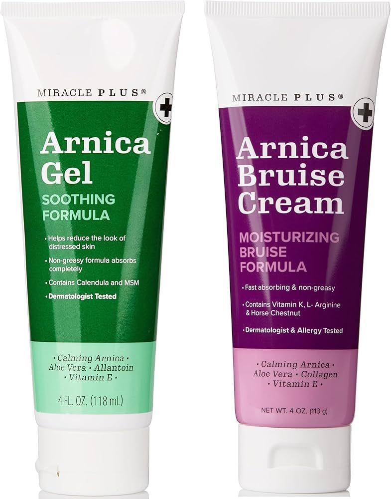 Two tubes of topical creams, green