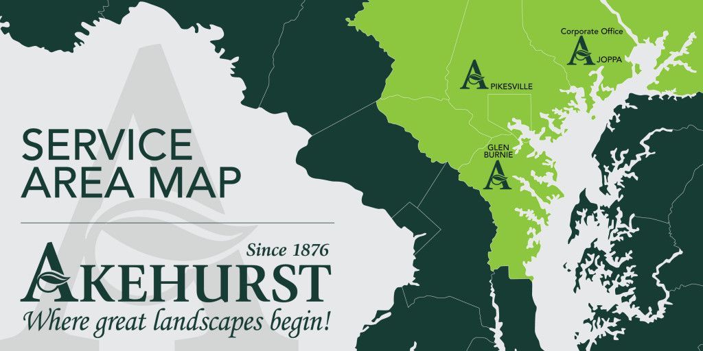 Akehurst Service Map — Joppa, MD — Akehurst Landscape Service, Inc.