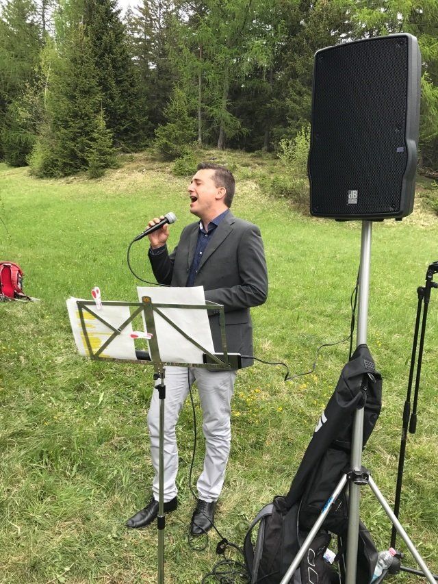 Thomas Haberer Hochzeitssänger Südtirol - Freie Trauung in St. Felix