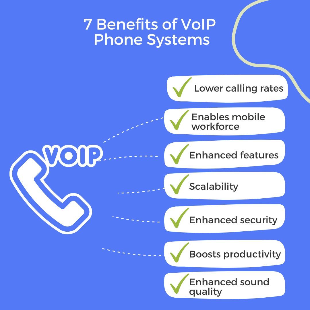 7 benefits of VoIP