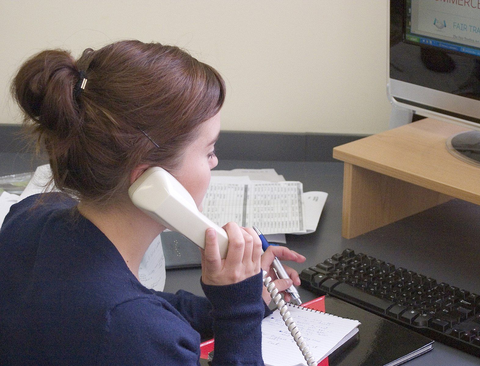 Using a VoIP phone system