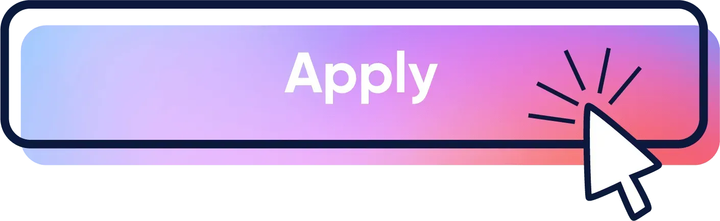 A purple button with the word apply and a mouse arrow pointing to it.