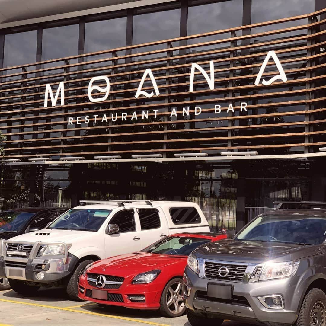 Moana Restaurant and Bar Signage — DNA Signs in Gold Coast, QLD