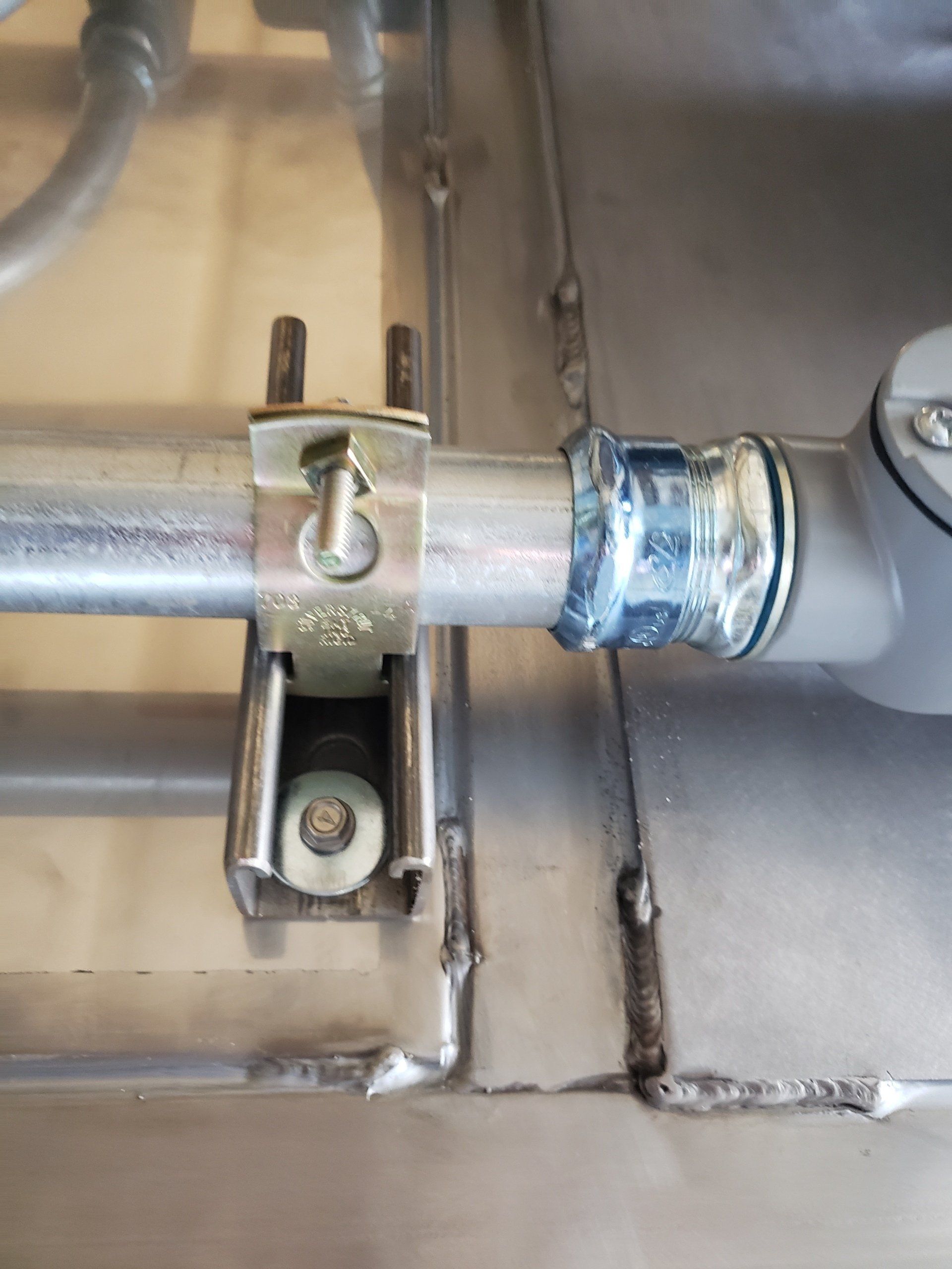 Gas Piping for Dehydrator Heat