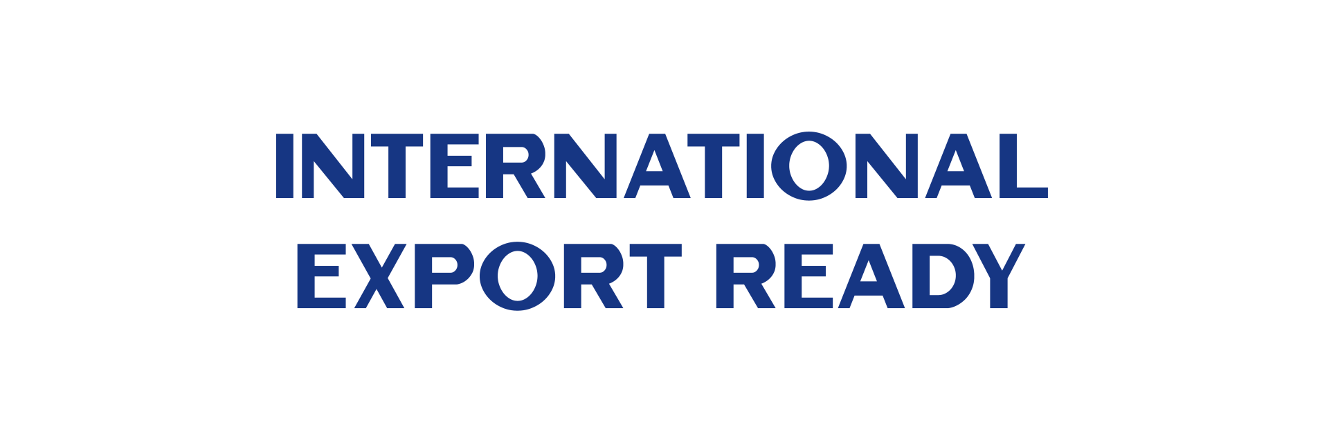 International Export Ready Text