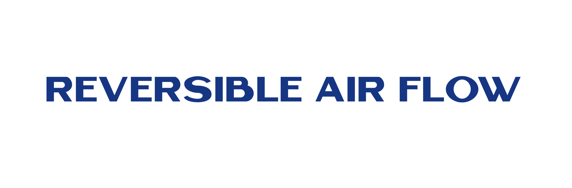 Reversible Air Flow Text