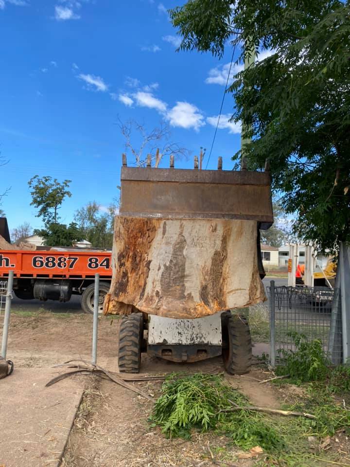 Heavy Machinery at Work — A1 Tree Services NSW in Bourke, NSW