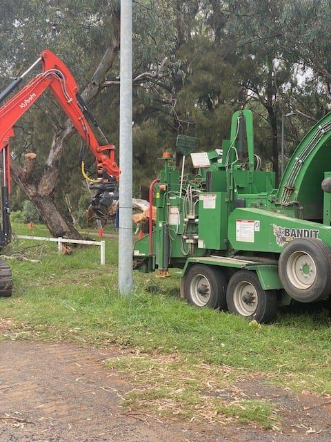 Chipper and Claw Crane — A1 Tree Services NSW in  Coonabarabran, NSW