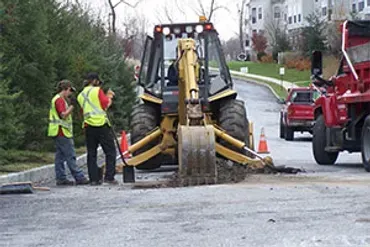 A Group Of Construction Workers — Delaware County, PA — J.L. Latsios Paving Co. Inc.