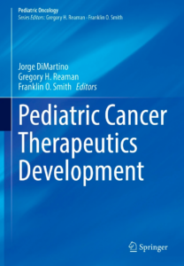 A book titled pediatric cancer therapeutics development