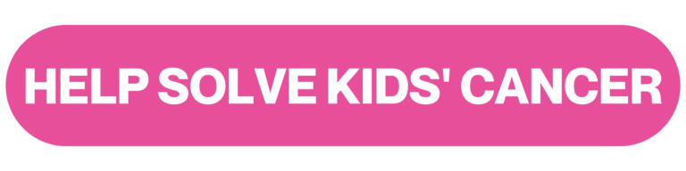 A pink button that says `` help solve kids ' cancer ''.