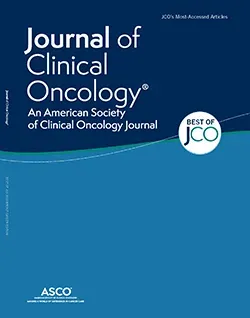 The cover of the journal of clinical oncology an american society of clinical oncology journal