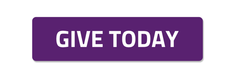A purple button that says `` give today '' on a white background.