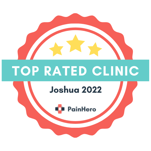 A top rated clinic badge for joshua 2022