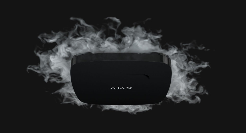 A black virtual reality headset centred against a solid dark background, surrounded by wisps of grey smoke or fog— Cussler NQ in Cannonvale, QLD