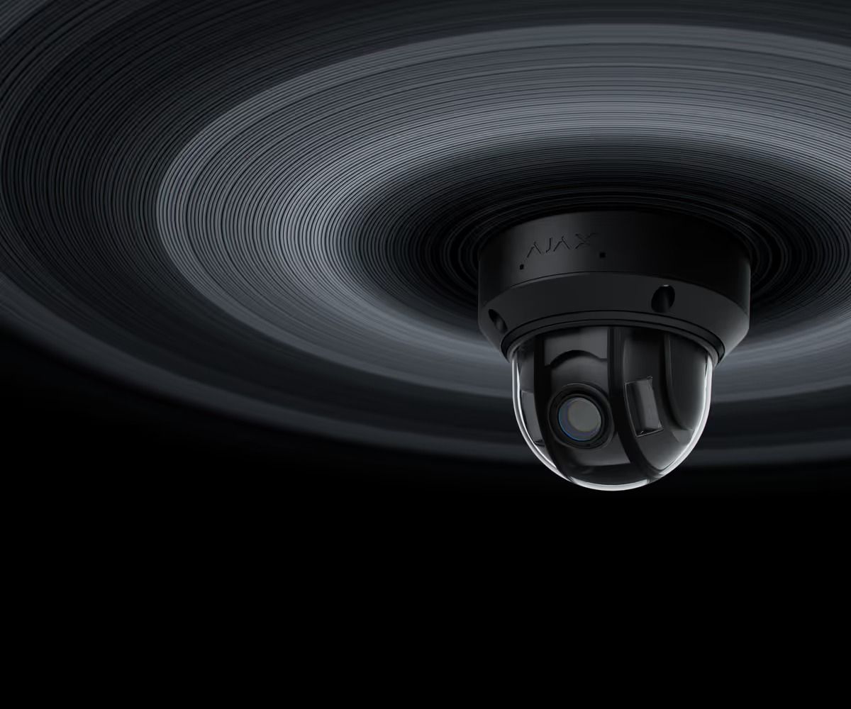 Security Camera Mounted on a Textured Ceiling, Angled Downward — Cussler NQ in Cannonvale, QLD