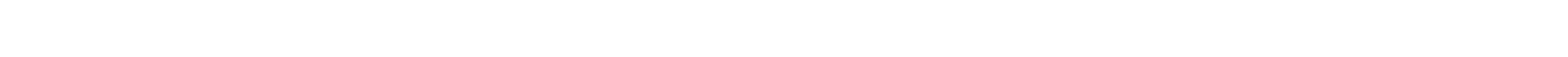White horizontal bar with a small black square near the right end on a white background.