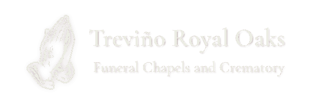Logo for Treviño Royal Oaks Funeral Chapels and Crematory.