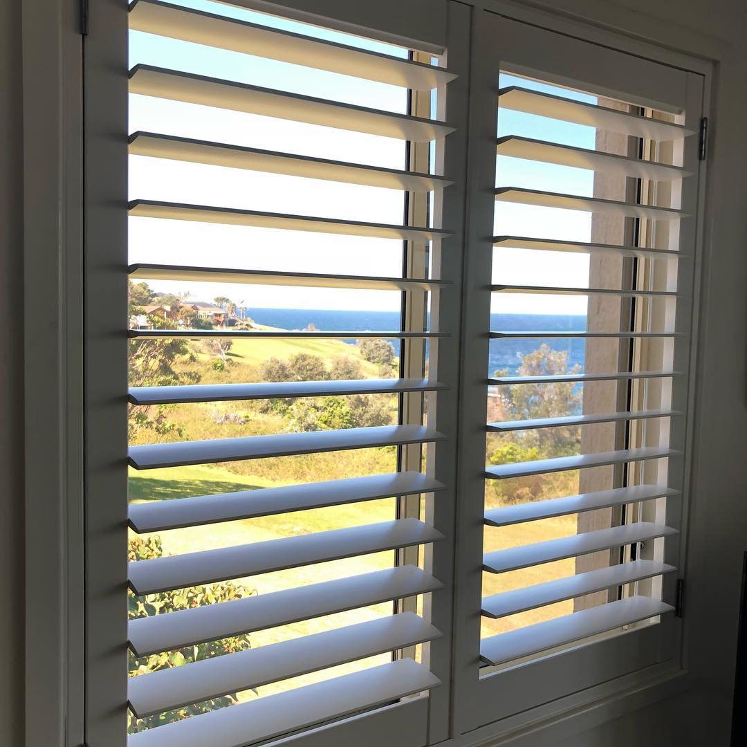 Aluminium Window Shutter Enhancing Interior Elegance — Southern Blinds & Awnings In Balaclava NSW