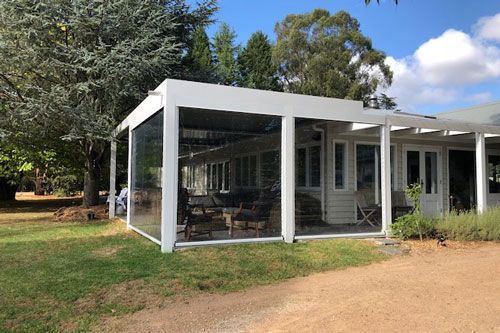Enhance Your Living Spaces with Motorised PVC Ziptracks — Southern Blinds & Awnings In Balaclava NSW